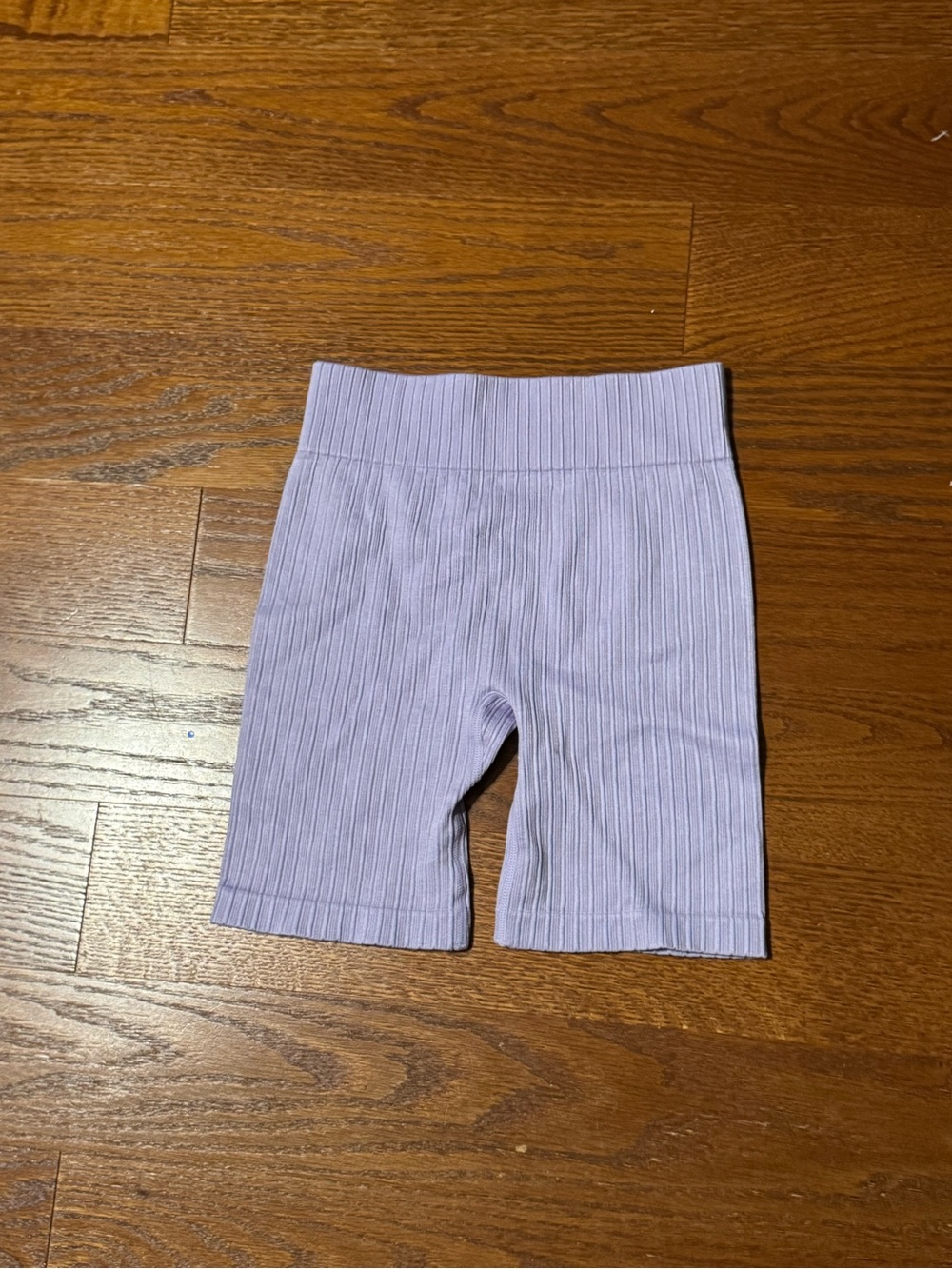 art class Lilac Ribbed Bike Shorts for Kids
